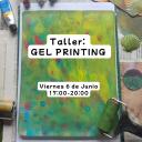 Imagen Taller de gel printing con Jardinera de Rotondas