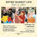 Imagen Retro Market LDN con Libros del Norte