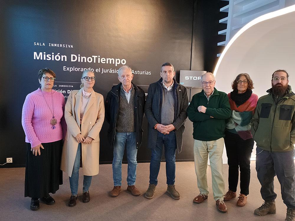 Aller à Image El Gobierno de Asturias refuerza su apuesta por la modernización turística y la divulgación científica con la nueva sala inmersiva del MUJA