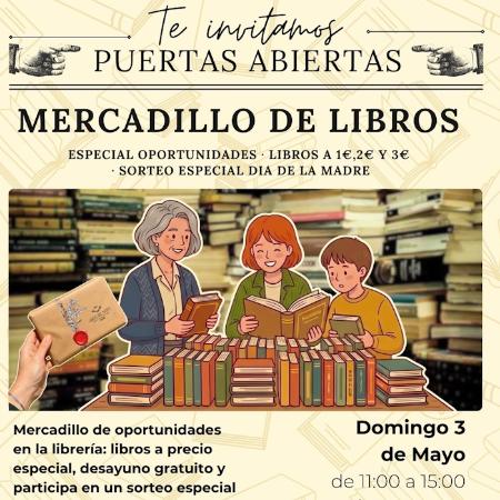 Mercadillo de libros y oportunidades